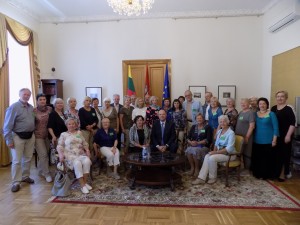 Lietuvos ambasadoje Sankt Peterburge